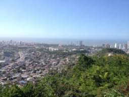 Blick über Cartagena von "la Popa" aus